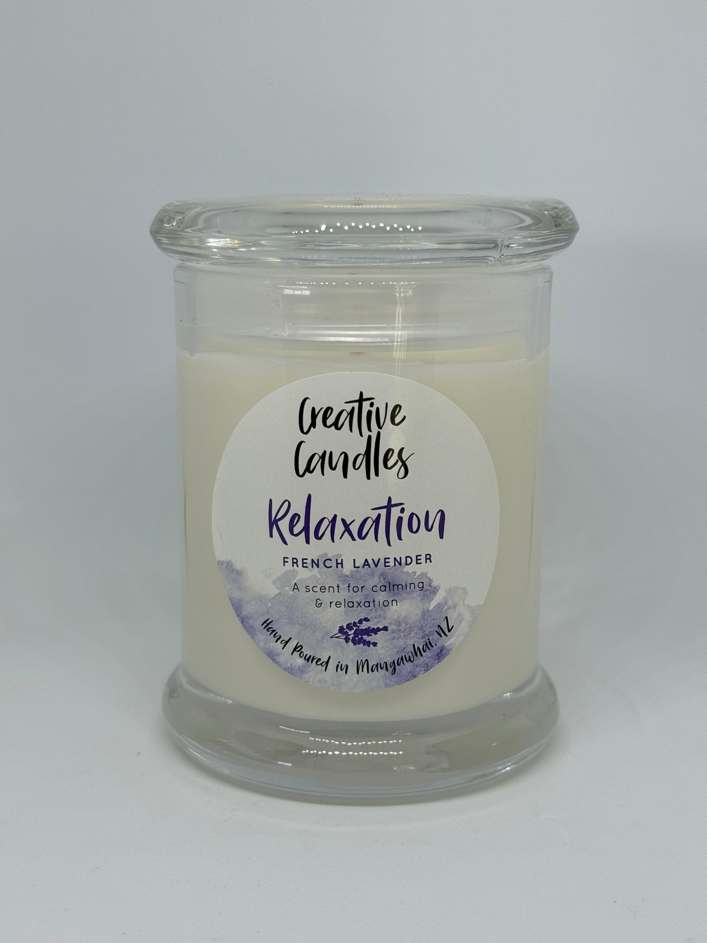 Clear Metro Candles