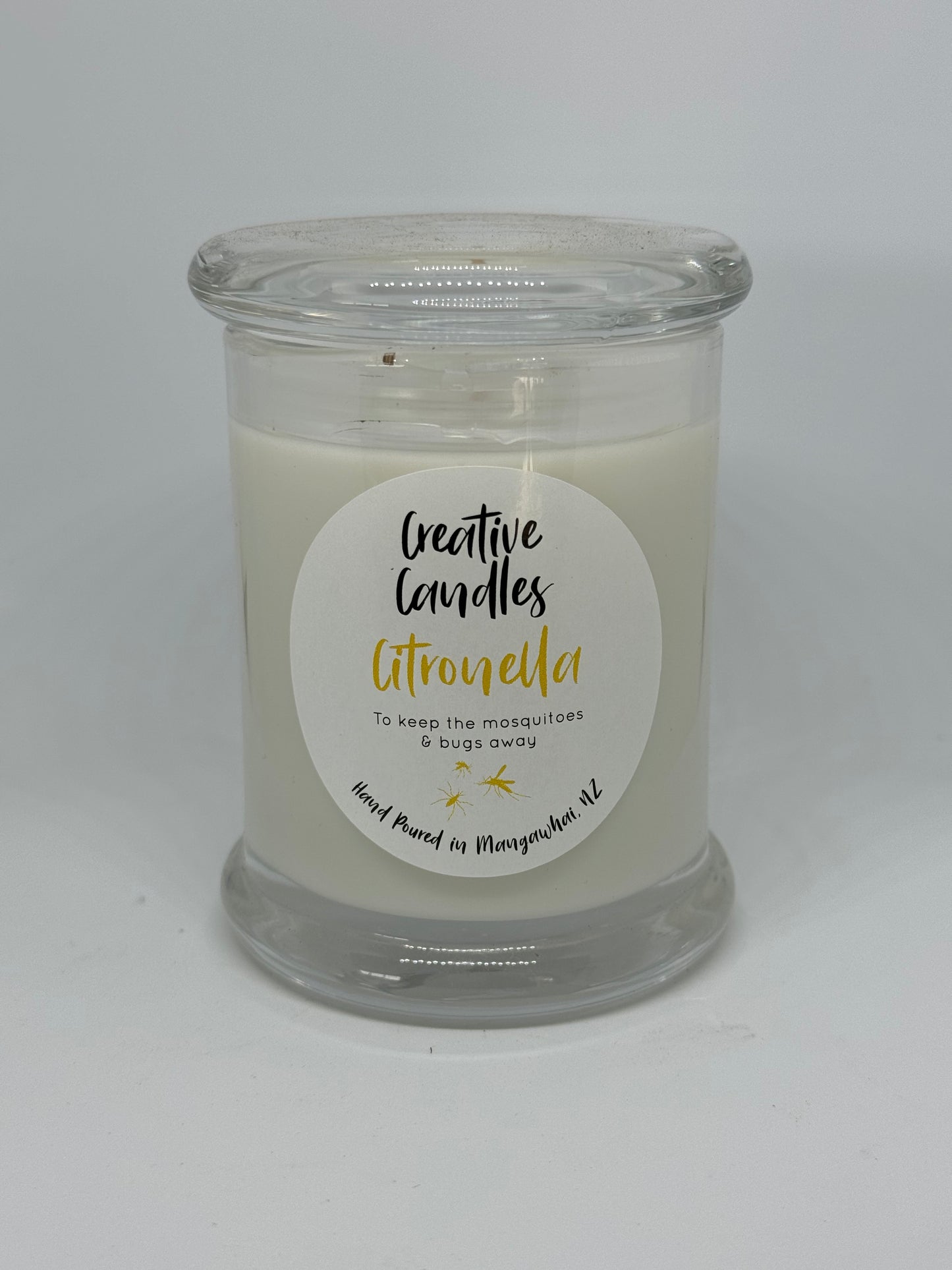 Clear Metro Candles