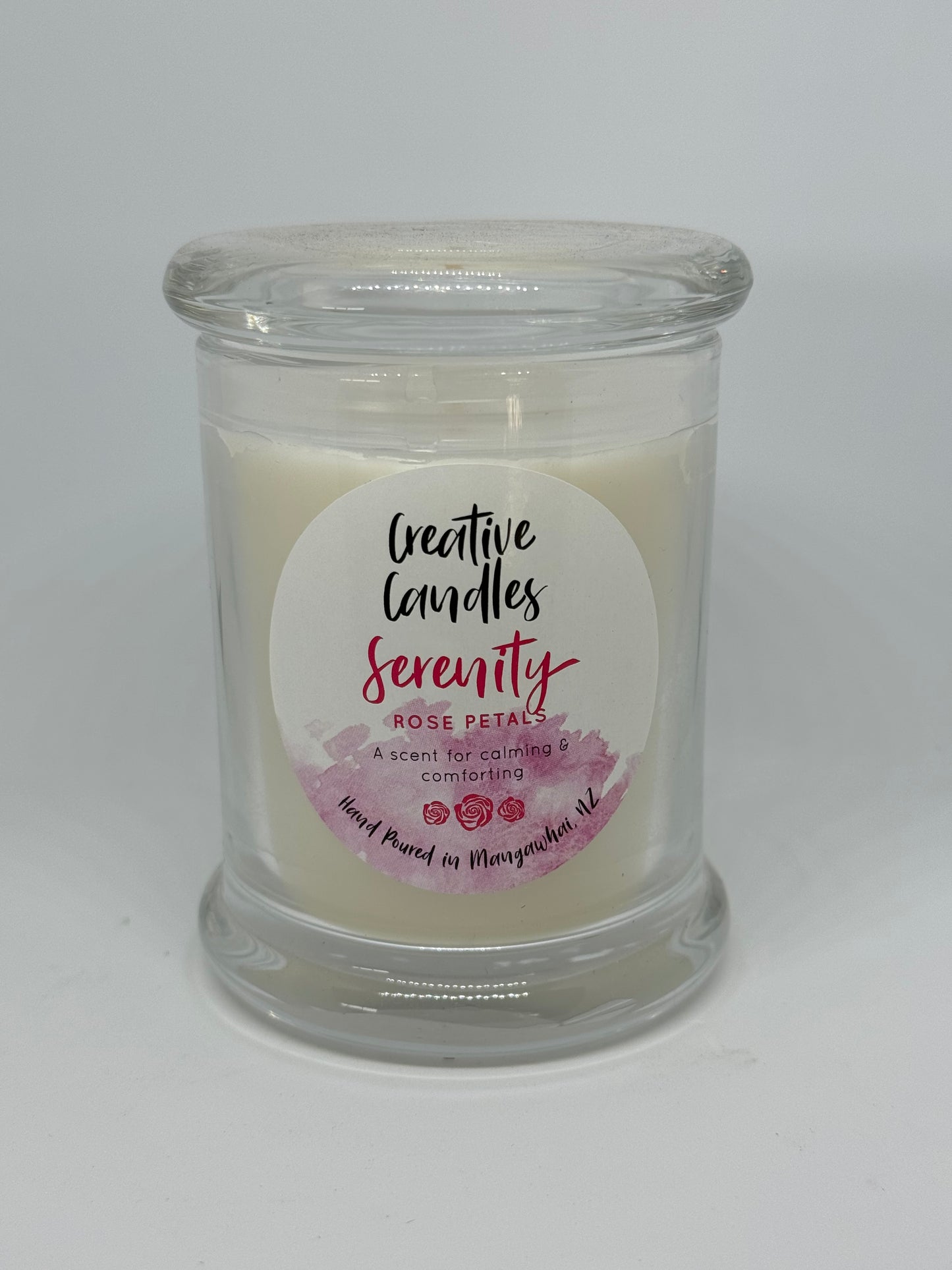 Clear Metro Candles