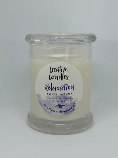 Clear Metro Candles