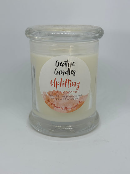 Clear Metro Candles