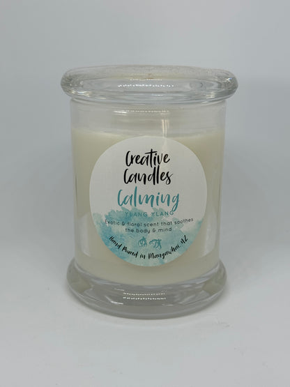 Clear Metro Candles