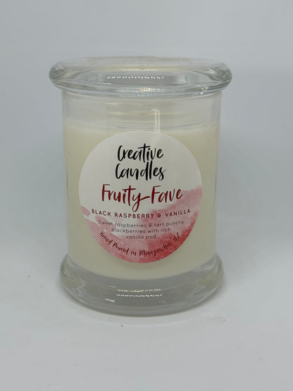 Clear Metro Candles