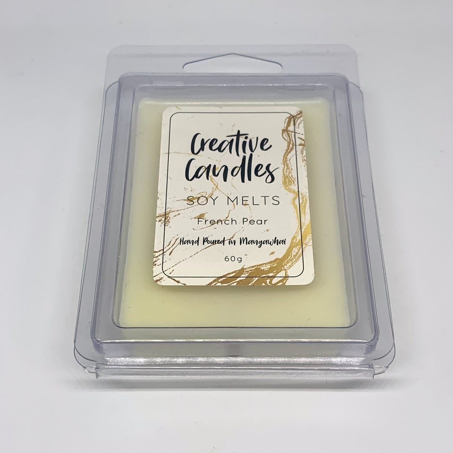 Pack of six Soy Wax Melts in French Pear.